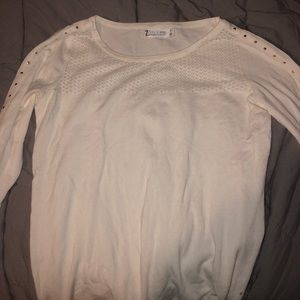 White sweater